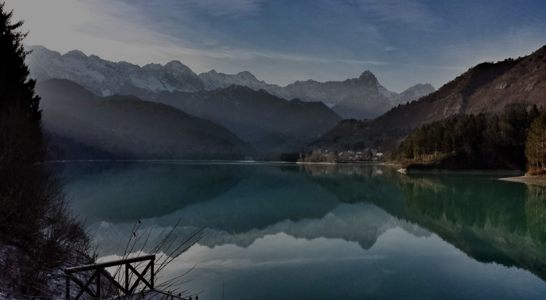 Lago di Barcis. Una piscina naturale